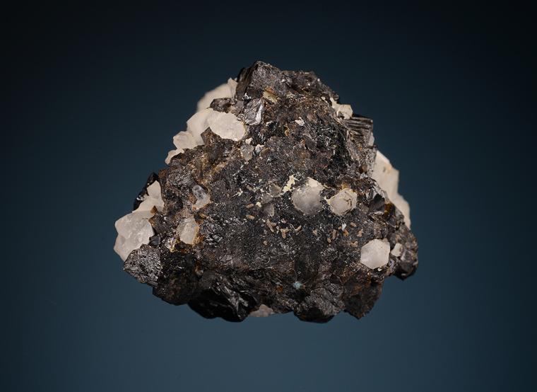 QUARTZ with PYRITE on CASSITERITE